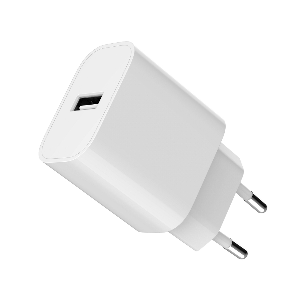 Зарядний пристрій Gembird 1xUSB-A 5V/2.4A (12W) white (TA-UC-1A12-01) - зображення 2