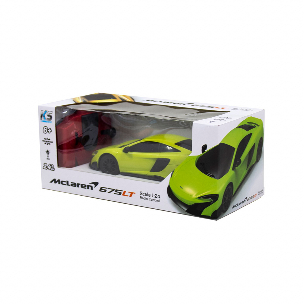 Радіокерована іграшка KS Drive Mclaren 675LT (1:24, 2.4Ghz, зелений) (124GMGR) - зображення 8