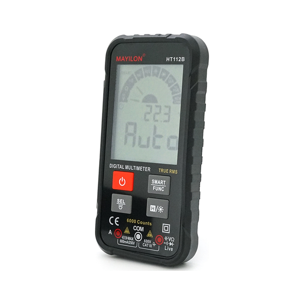 Цифровий мультиметр Mayilon HT-112B, V, A, R, C, F, T (HT-112B) - зображення 3
