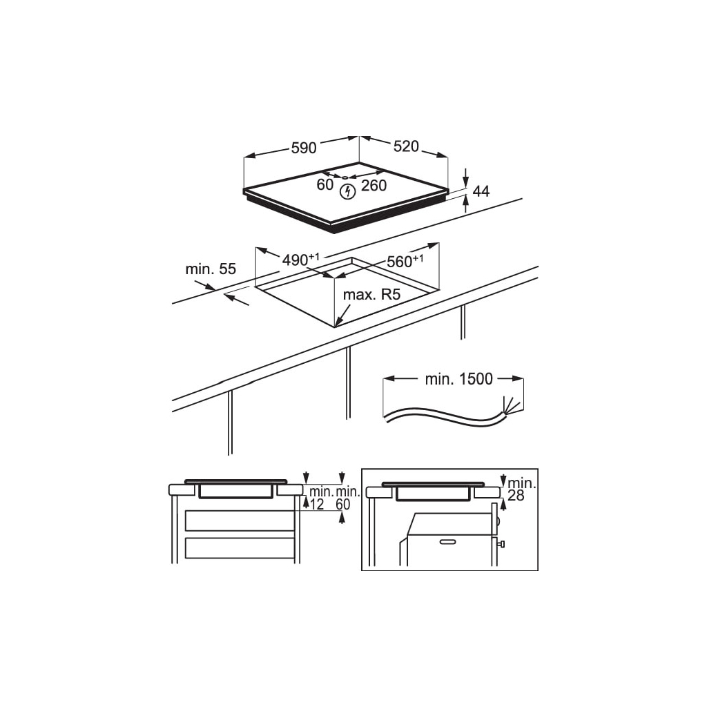 Варочна поверхня Electrolux LIR60433 - зображення 8