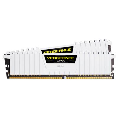 Модуль пам'яті для комп'ютера DDR4 16GB (2x8GB) 3000 MHz LPX White Corsair (CMK16GX4M2B3000C15W) - зображення 2
