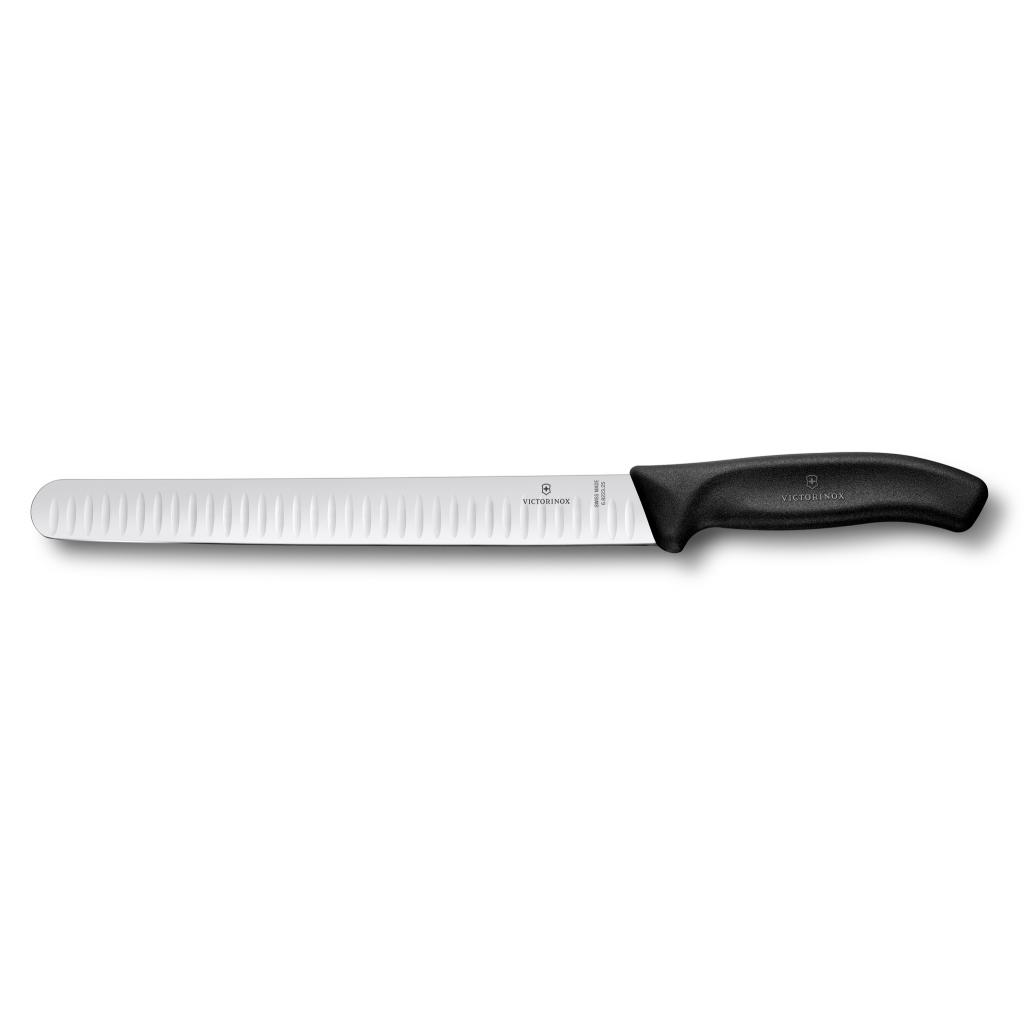 Кухонний ніж Victorinox SwissClassic для нарізки 25 см, чорний (6.8223.25) - зображення 1