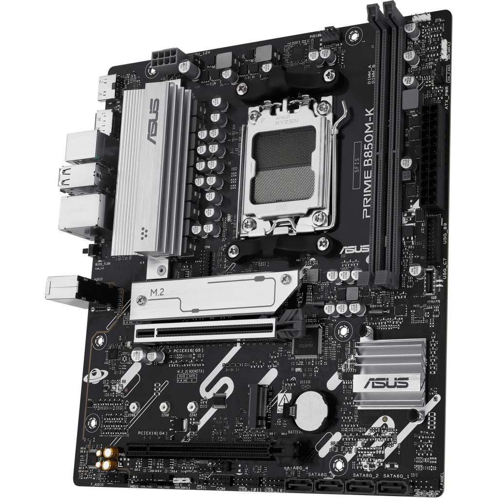 Материнська плата ASUS PRIME B850M-K - изображение 3