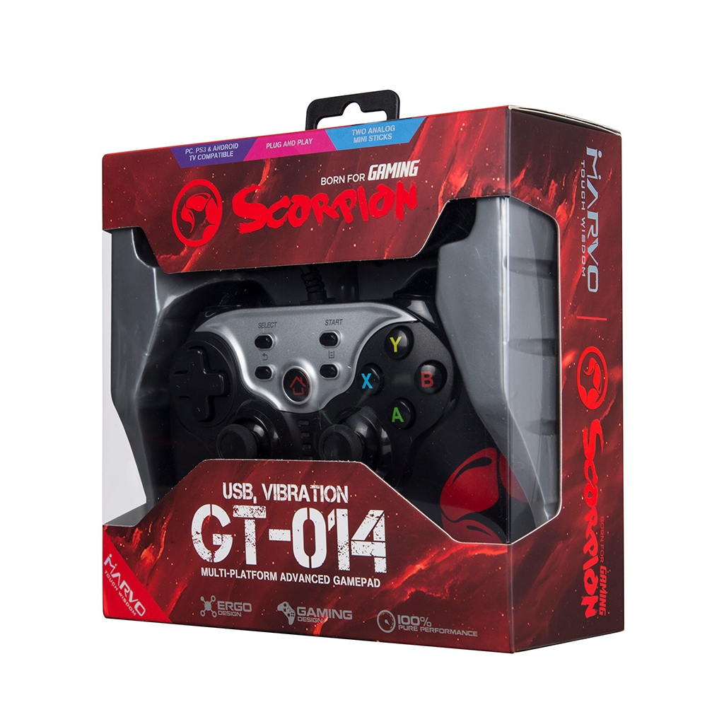 Геймпад Marvo GT-014 PC/PS3/AndroidTV - зображення 4