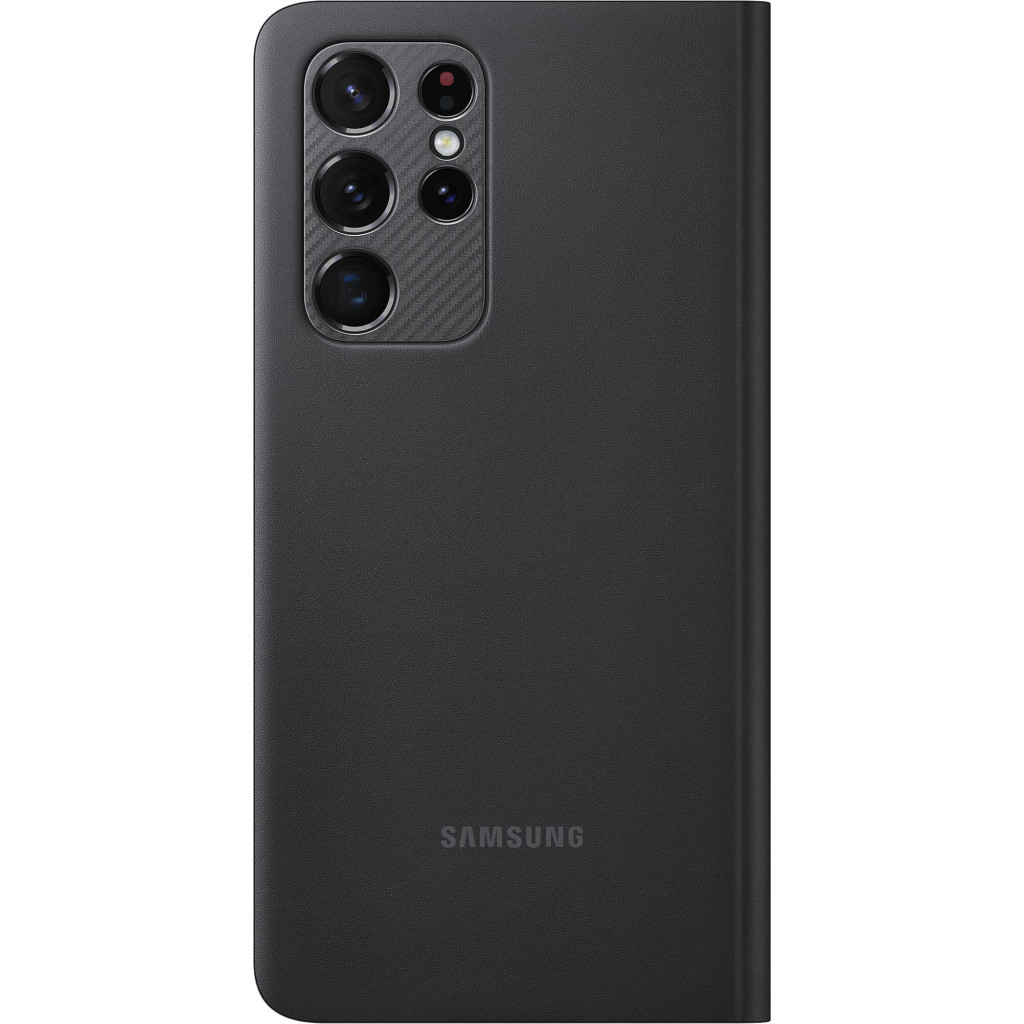 Чохол до мобільного телефона Samsung Clear View Cover with S Pen Galaxy S21 Ultra Black (EF-ZG99PCBEGRU) - зображення 2