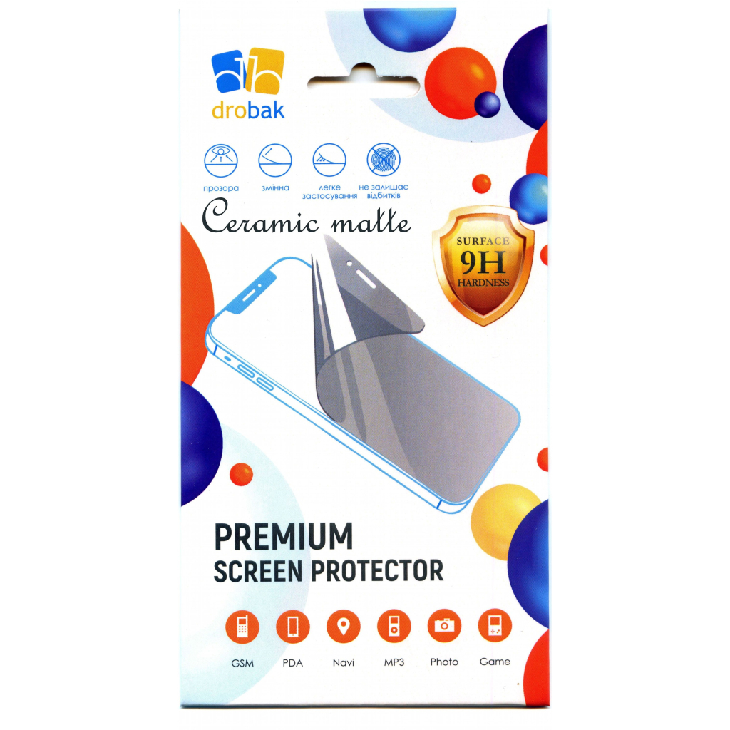 Скло захисне Drobak Matte Ceramics Apple iPhone 14 Pro Max (535327) - зображення 2