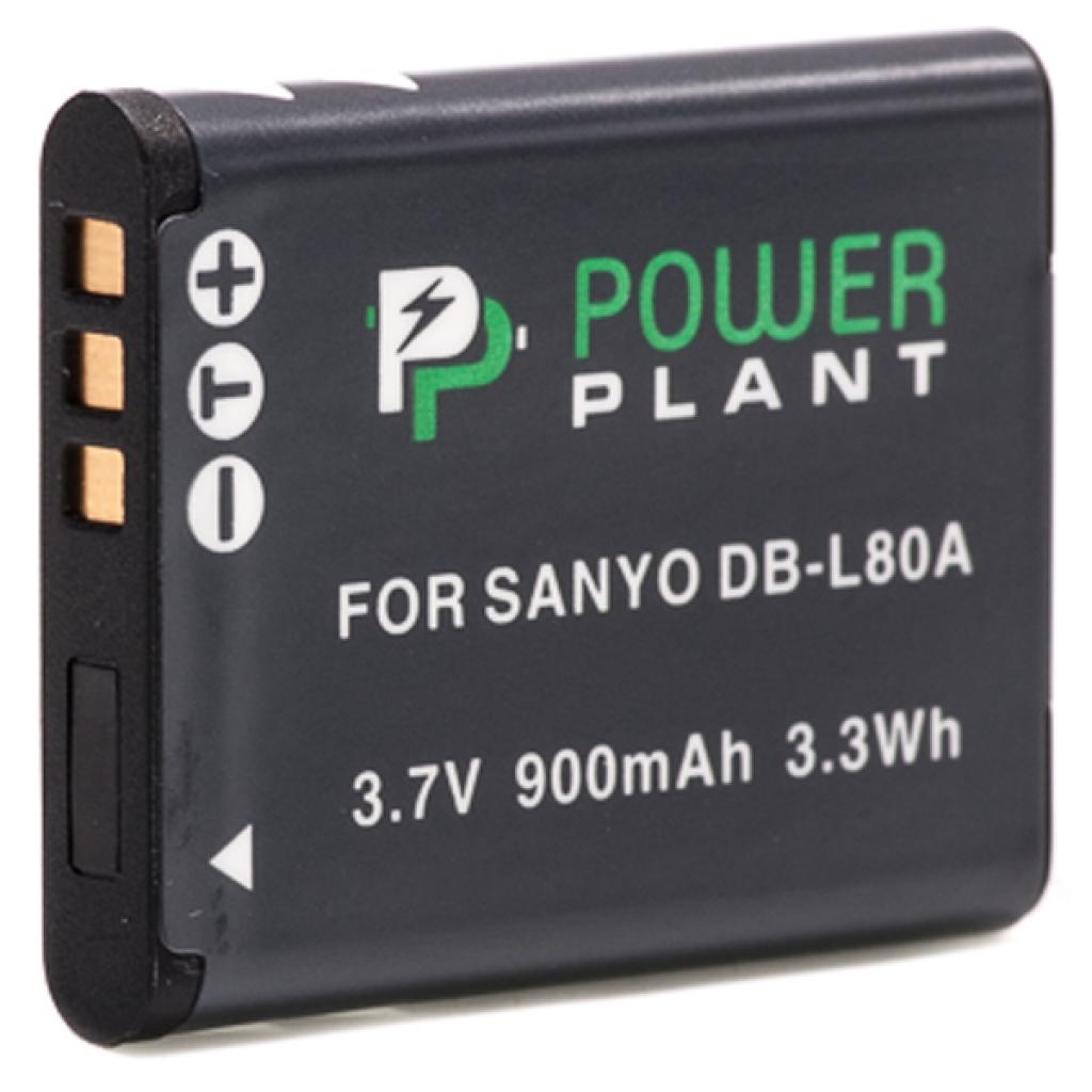 Акумулятор до фото/відео PowerPlant Sanyo DB-L80, D-Li88 (DV00DV1289) - зображення 1