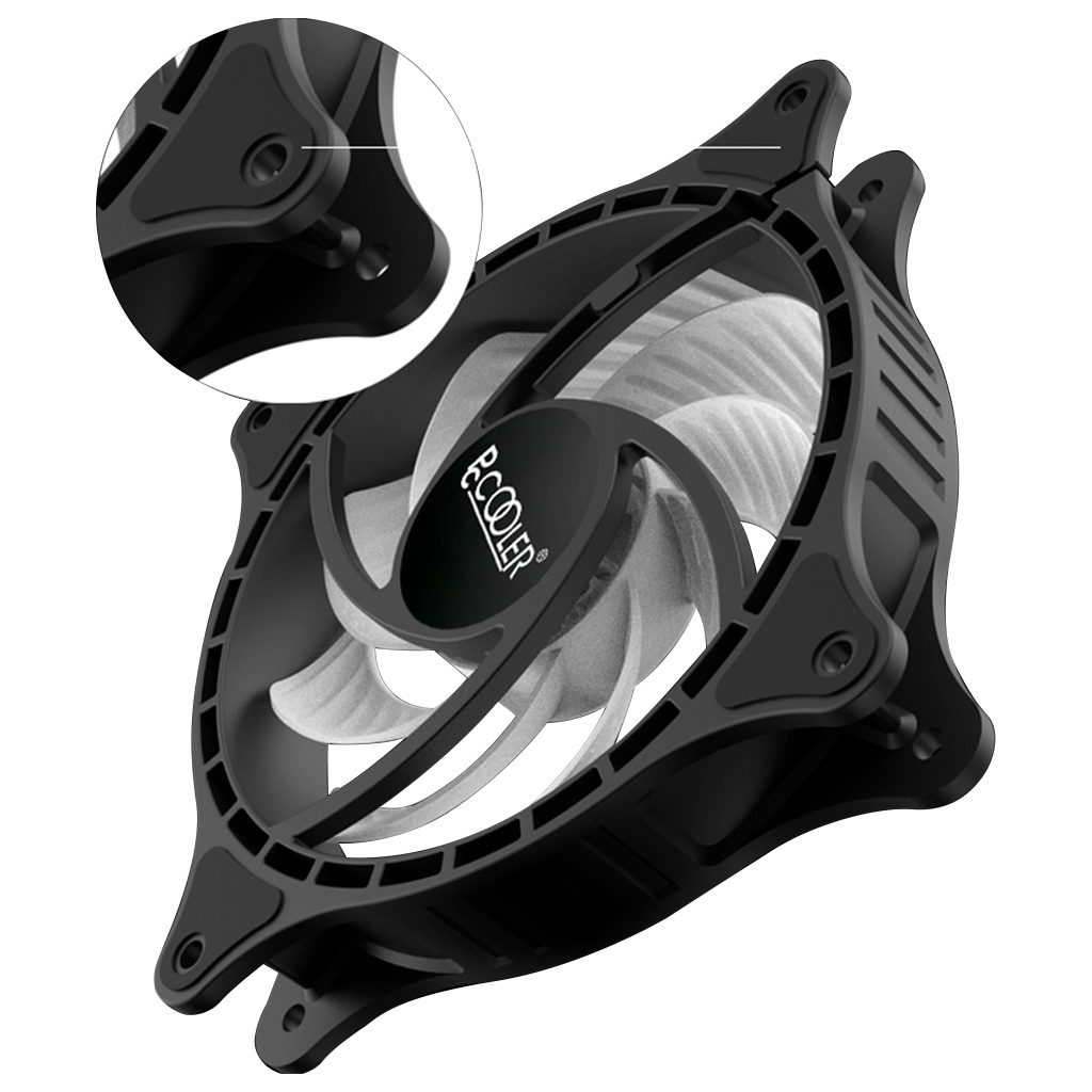 Кулер до корпусу PcCooler FX 120 ARGB - зображення 5
