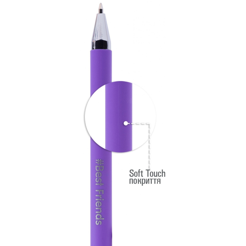 Ручка кулькова Yes Lucky Pen автоматична 0,7 мм синя (411967) - зображення 2