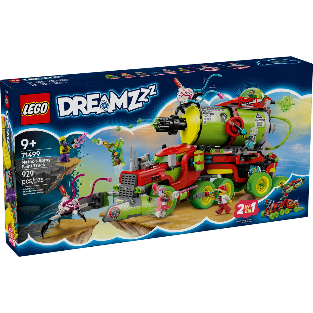 Конструктор LEGO DREAMZzz Вантажівка Матео з аерозольною фарбою (71499) - зображення 1