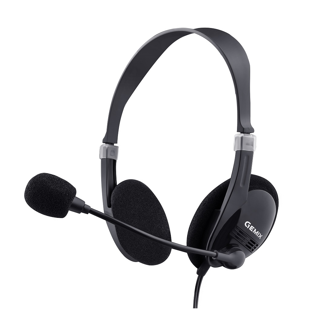 Навушники Gemix HP-120MV Black (HP-120MV) - зображення 1