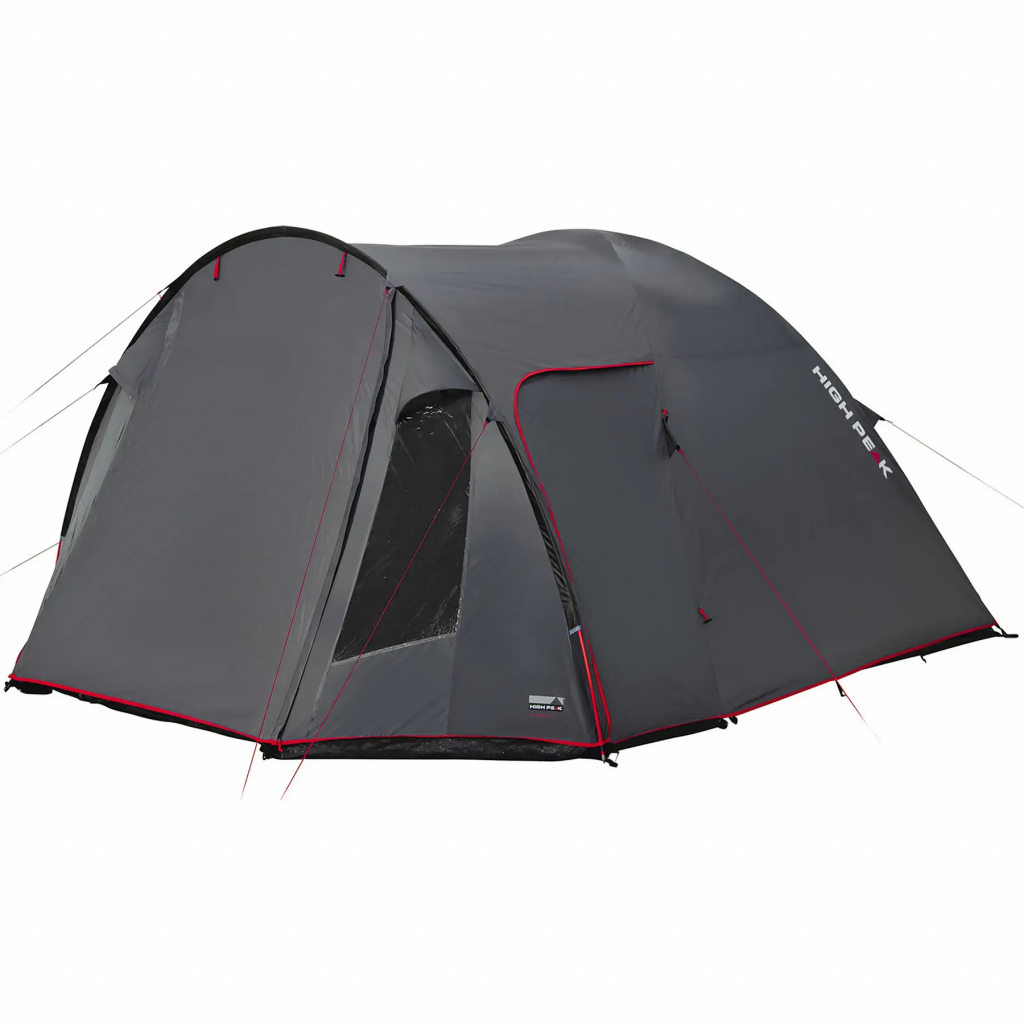 Намет High Peak Tessin 5 Dark Grey/Red (925412) - зображення 2