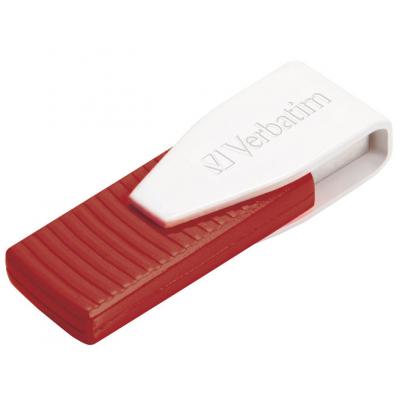 USB флеш накопичувач Verbatim 16GB Swivel Red USB 2.0 (49814) - зображення 3