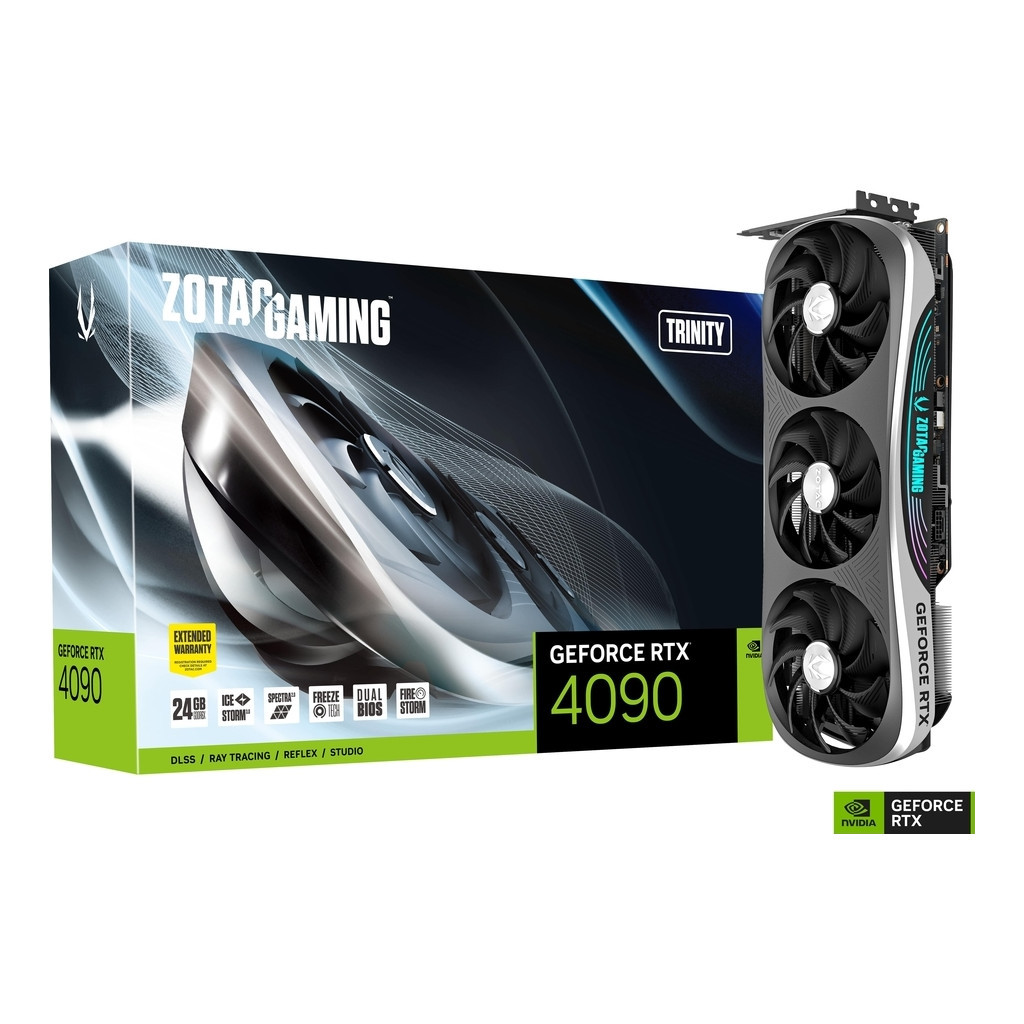Відеокарта Zotac GeForce RTX4090 24GB Trinity (ZT-D40900D-10P) - зображення 1