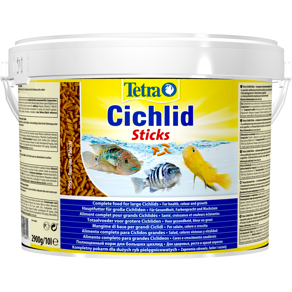 Корм для риб Tetra Cichlid Sticks в палочках 10 л (4004218153691) - зображення 1