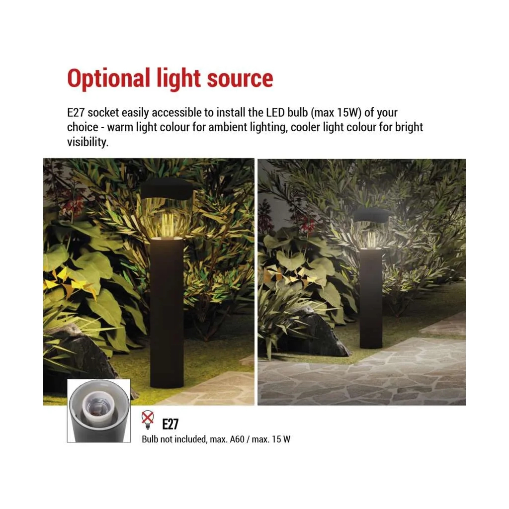 Світильник EMOS E27 15 Вт IP44 (ZGA0C0P) - picture 12