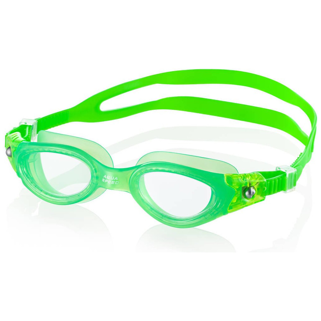 Окуляри для плавання Aqua Speed Pacific JR 081-04 6146 зелений OSFM (5908217661463) - зображення 1