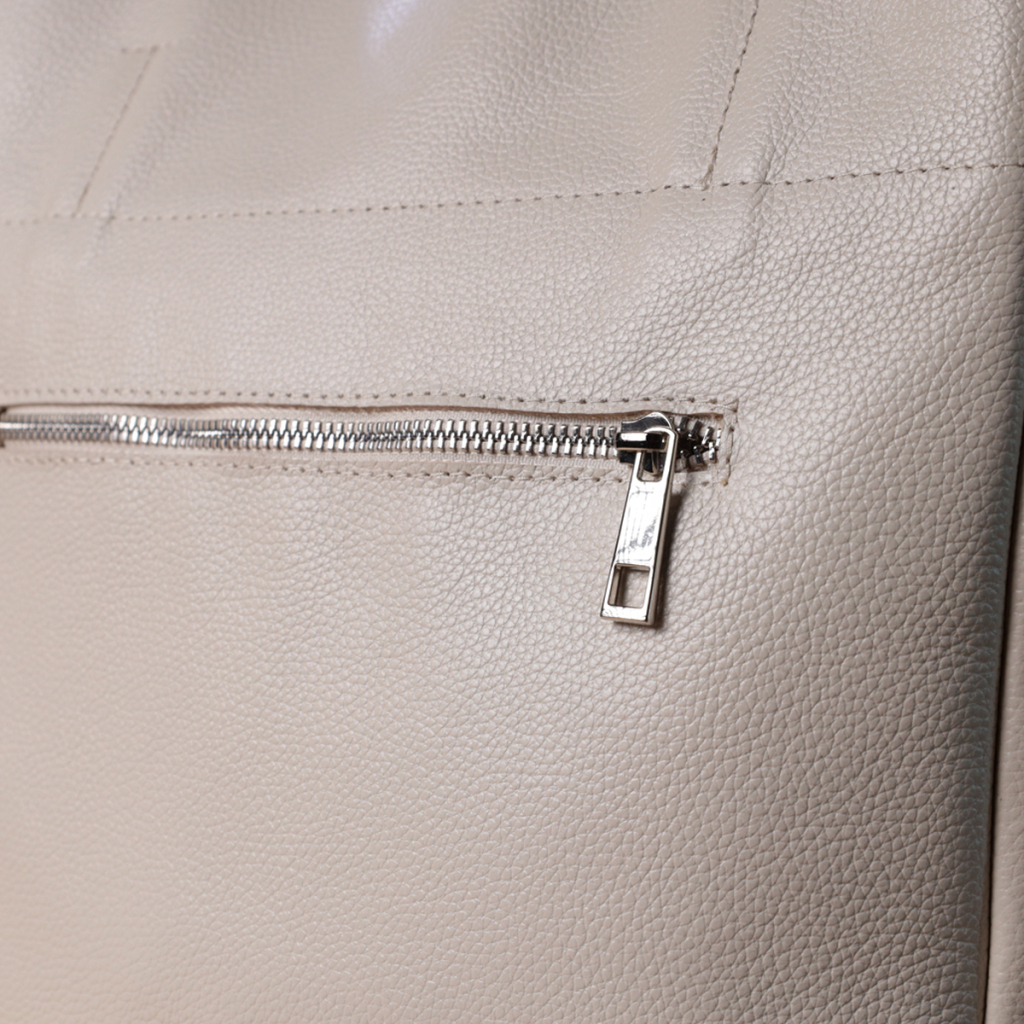 Сумка Shvigel Шопер з натуральної шкіри Бежева (22843) - зображення 12