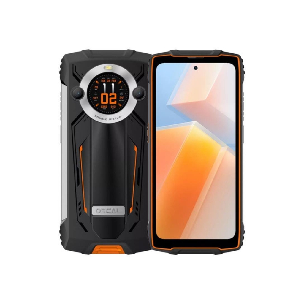 Мобільний телефон Oscal Pilot 2 8/256GB Orange - зображення 1