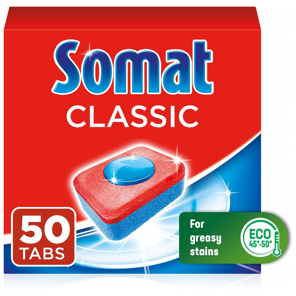Таблетки для посудомийних машин Somat Classic 50 шт. (9000101577402) - зображення 2