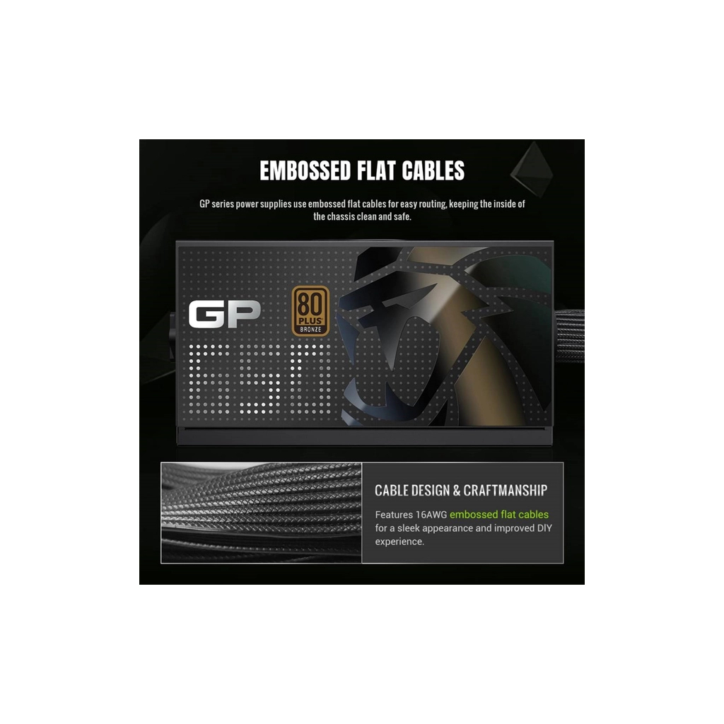 Блок живлення Gamemax 650W (GP 650B) - зображення 6