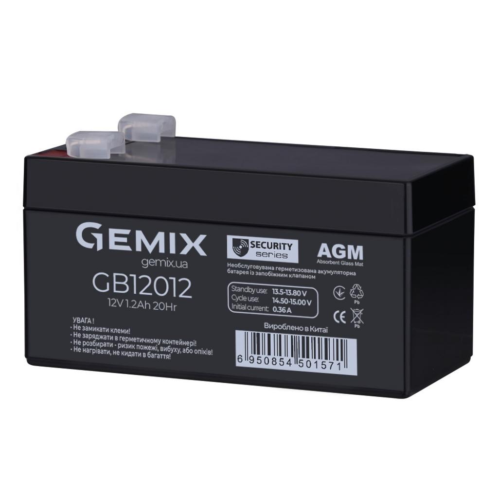 Батарея до ДБЖ Gemix GB 12В 1.2 Ач (GB12012) - зображення 2
