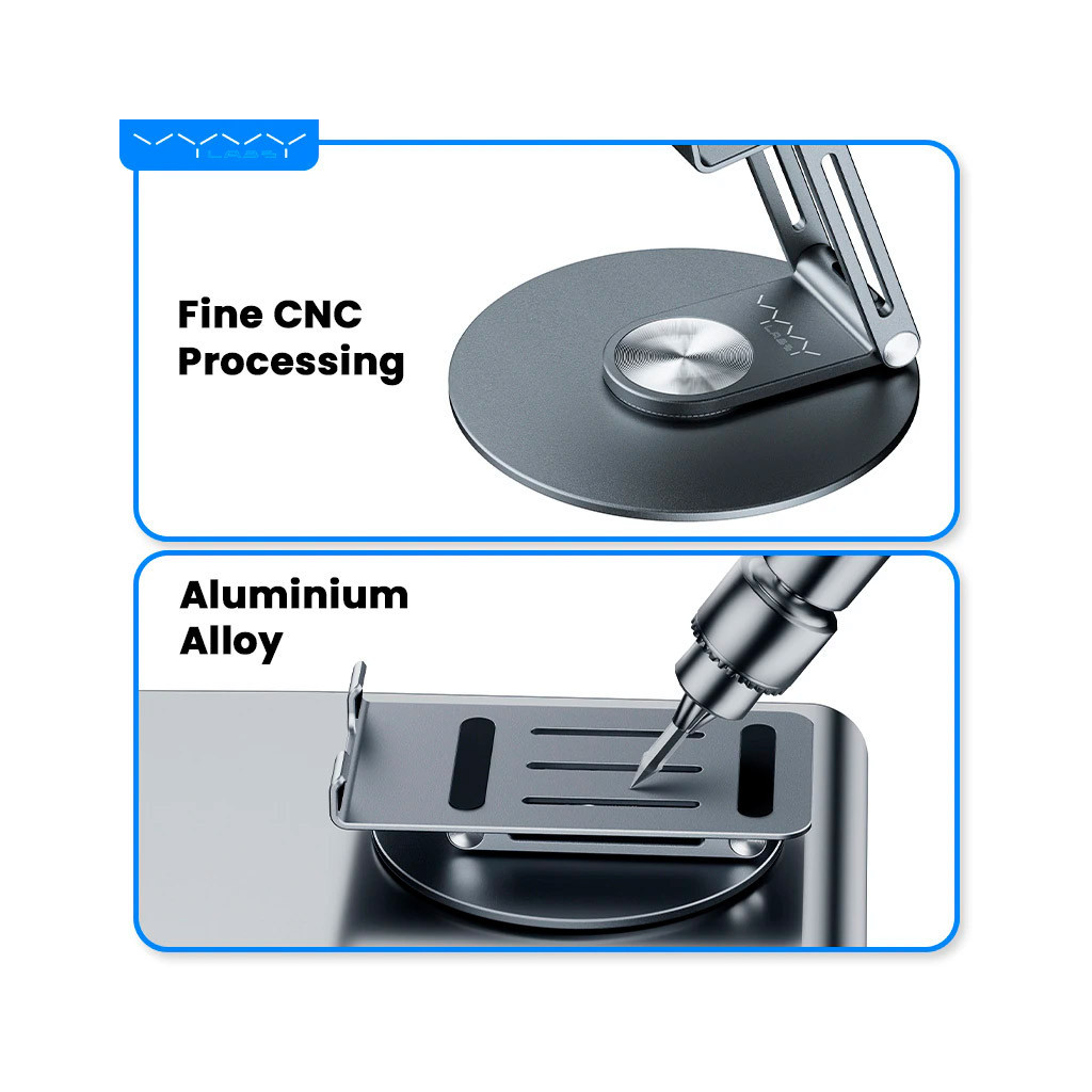 Підставка до планшета Vyvylabs Cyclone 360 Degree Rotation Desktop Holder (VFIRS-01) - изображение 8