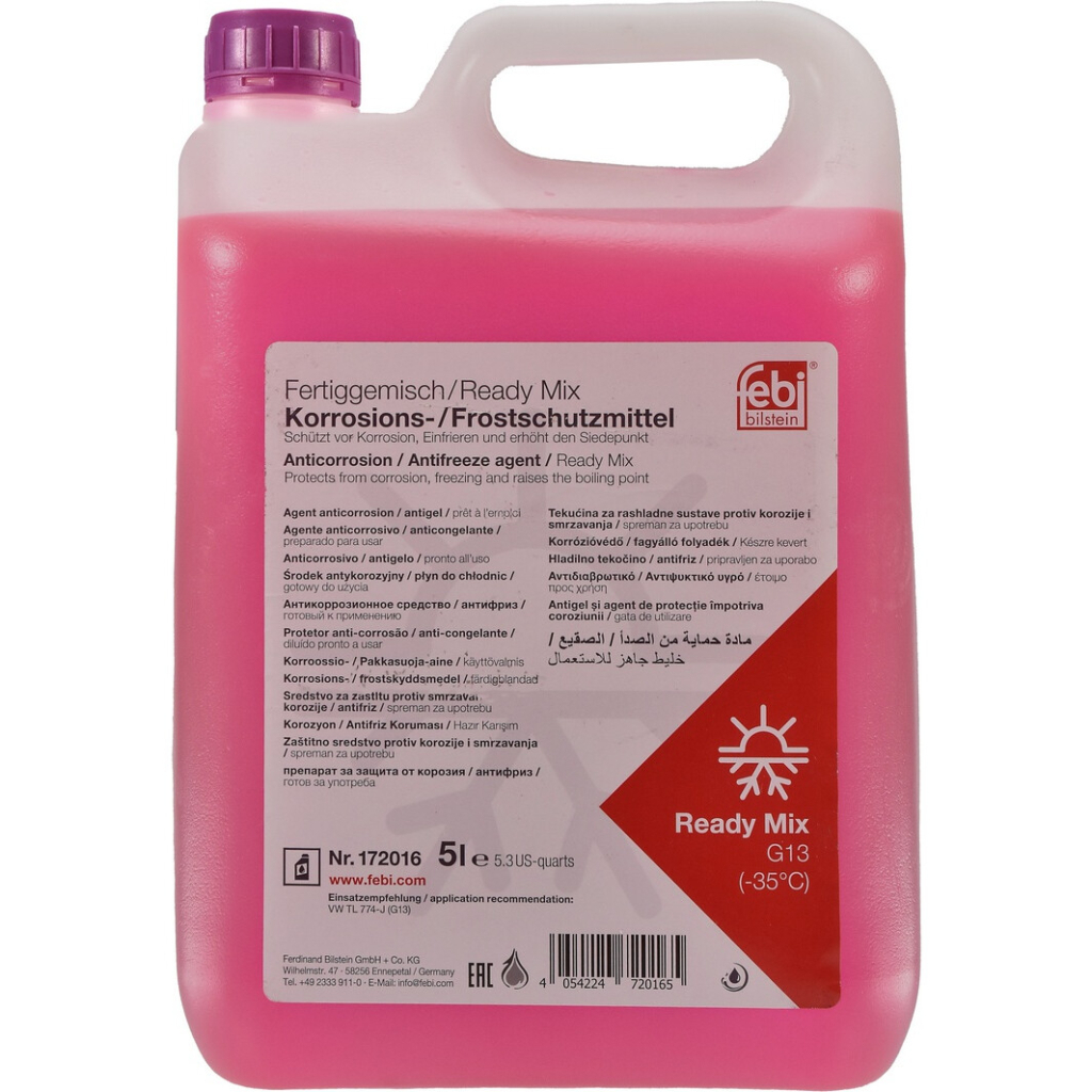 Антифриз Febi G13 5л фіолетовий -35C (172016FE) - зображення 1