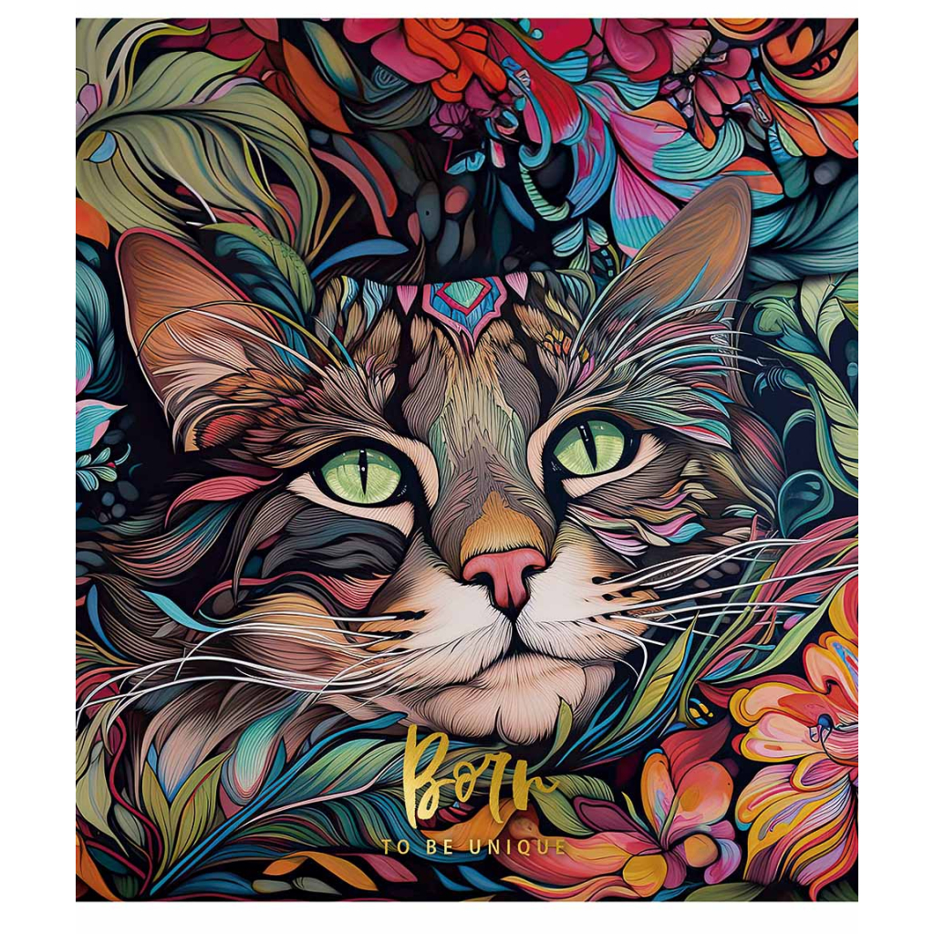 Зошит Школярик Born to be unigue 96 аркушів лінія (096-3299L) - зображення 5