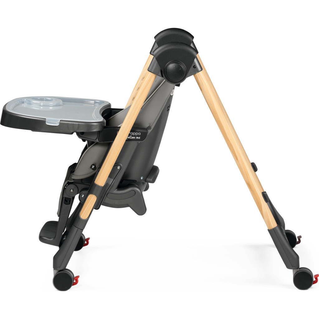 Стілець для годування Peg-Perego Prima Pappa Follow Me Amblance Ice преміум Сірий (IH01000002BL73) - изображение 9