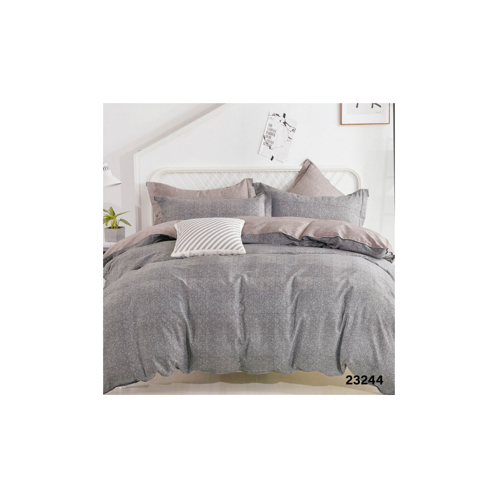 Постільна білизна Viluta 23244 Ранфорс с простирадлом на резинці євро (23244-ev_160) - зображення 1