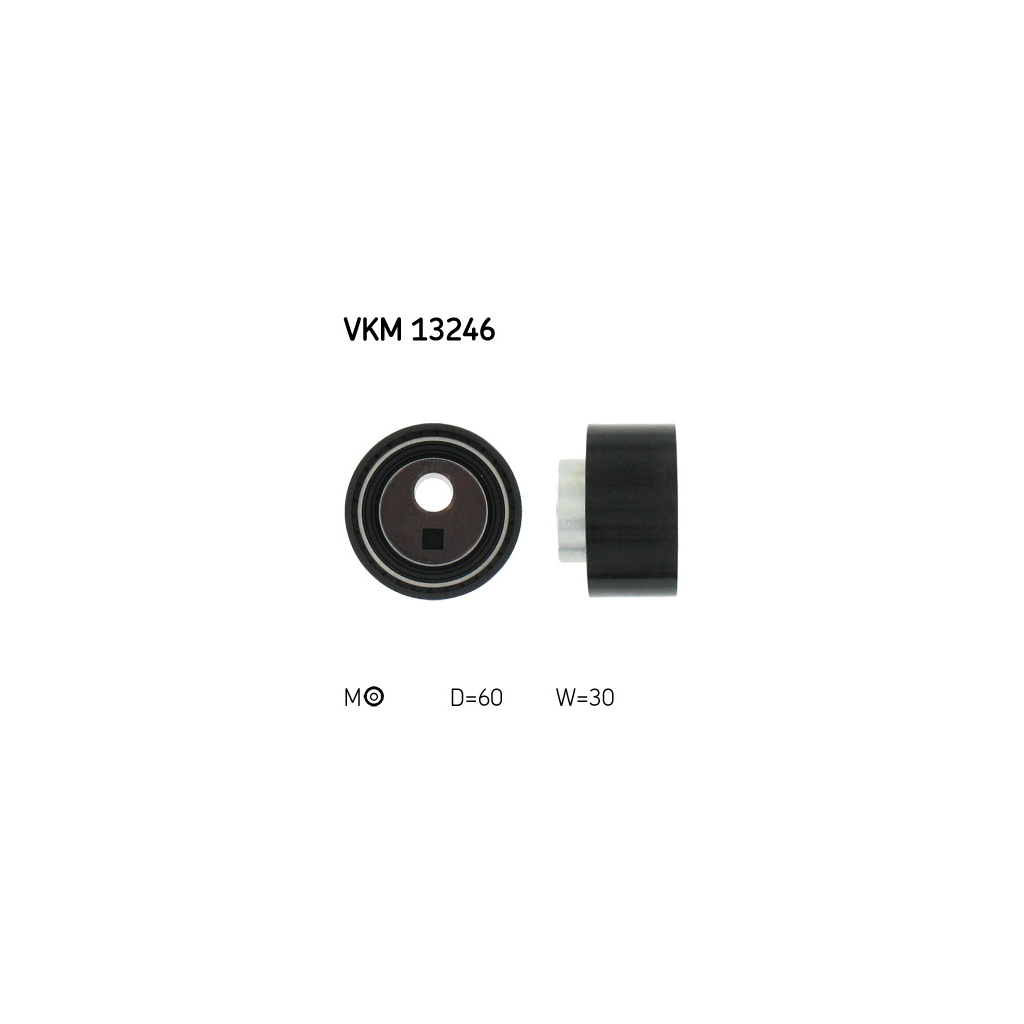 Ролик натягувача ременя SKF VKM 13246 - зображення 1