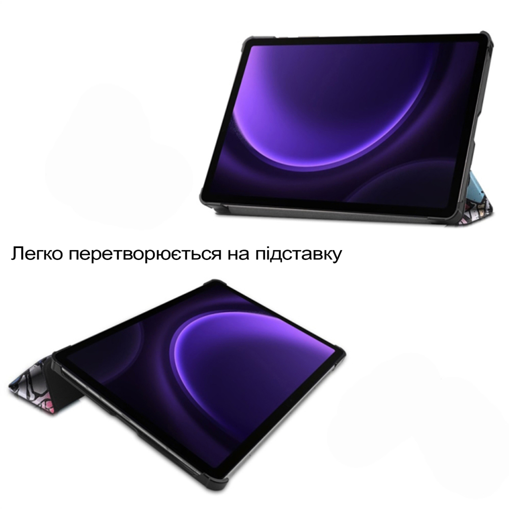 Чохол до планшета BeCover Smart Case Samsung Galaxy Tab S10 Lite SM-X400/406 10.9" Graffiti (713848) - зображення 5