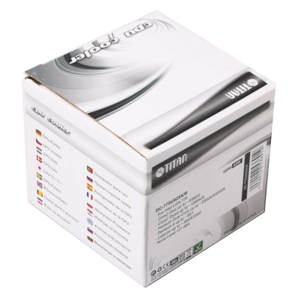 Кулер до процесора Titan DC-775 U 925 X/R - зображення 2