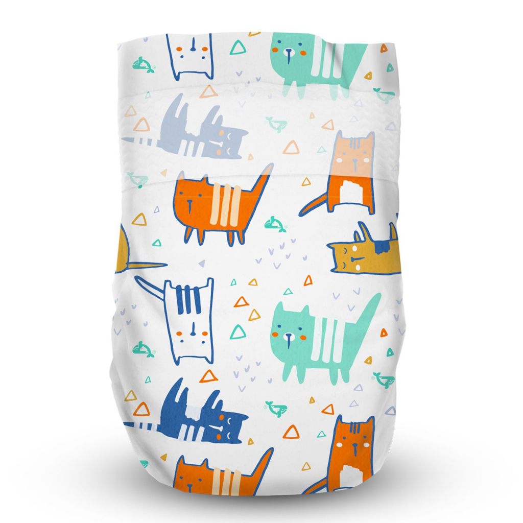 Підгузки Offspring Cat Розмір L 9-13 кг 36 шт (DP-OI-FAT-L36P-MTC) - зображення 2