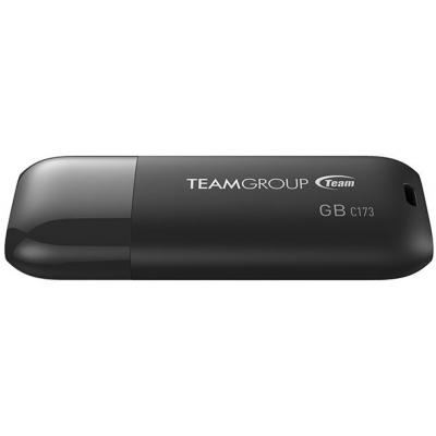 USB флеш накопичувач Team 64GB C173 Pearl Black USB 2.0 (TC17364GB01) - зображення 2