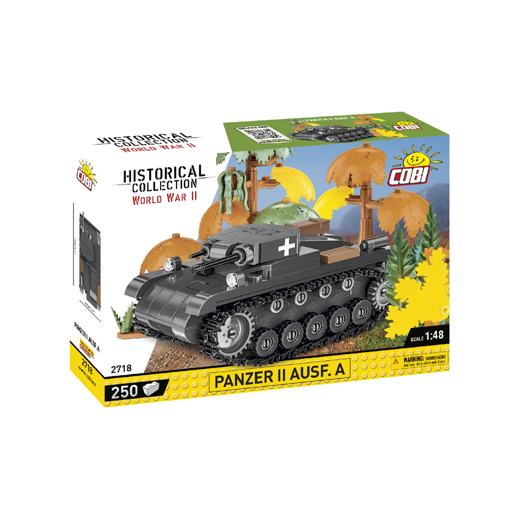 Конструктор Cobi Друга Світова Війна Танк Panzer II, 250 деталей (COBI-2718) - зображення 1