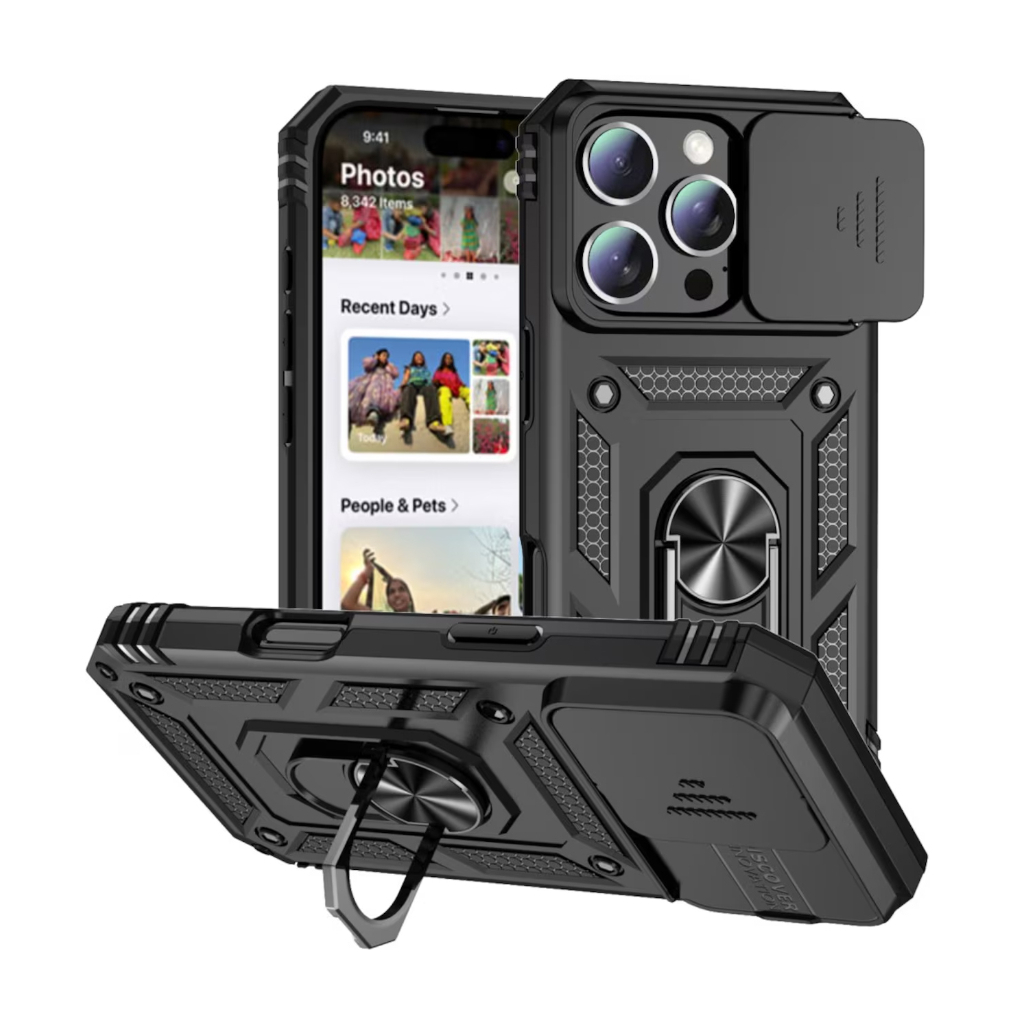 Чохол до мобільного телефона BeCover Military Apple iPhone 16 Pro Max Black (712156) - зображення 6