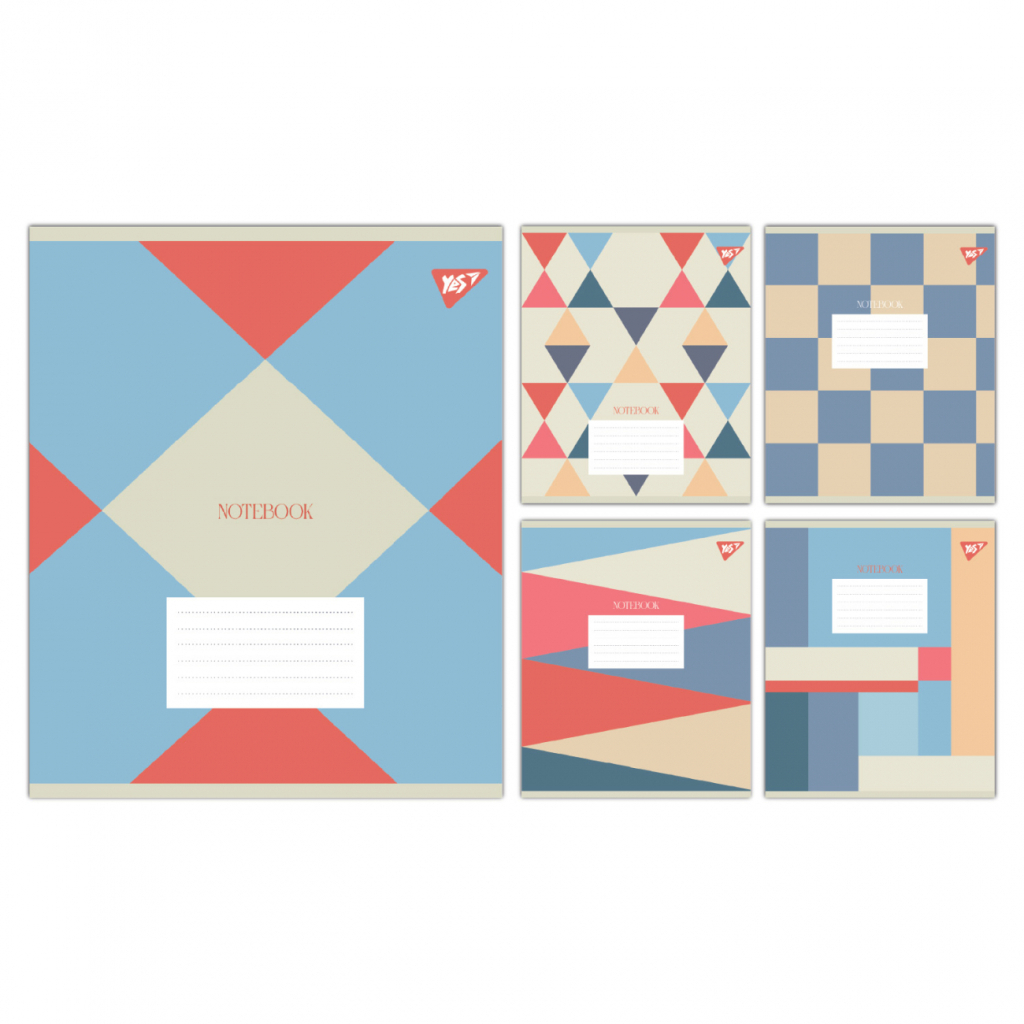 Зошит Yes Abstraction А5 24 аркушів клітинка (767831) - зображення 1