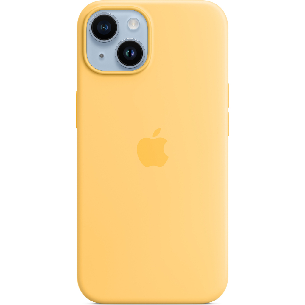 Чохол до мобільного телефона Apple iPhone 14 Plus Silicone Case with MagSafe - Sunglow,Model A2911 (MPTD3ZE/A) - зображення 4