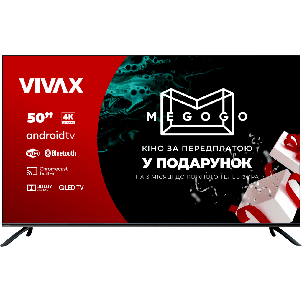 Телевізор Vivax 50Q10C - зображення 1