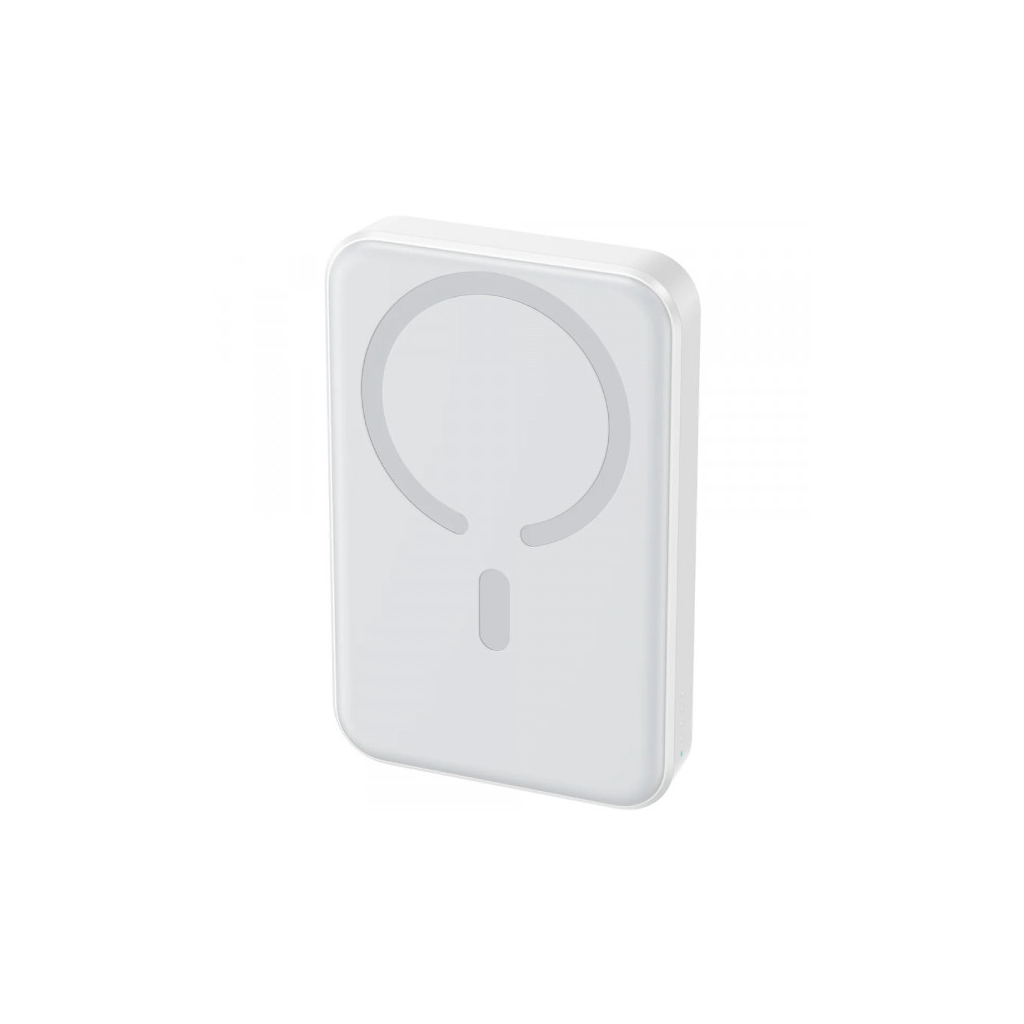 Батарея універсальна JOYROOM Magnetic Wireless 10000mAh 20W PD, QC, USB-C In/Out White (JR-W020 / 6941237119698) - зображення 3