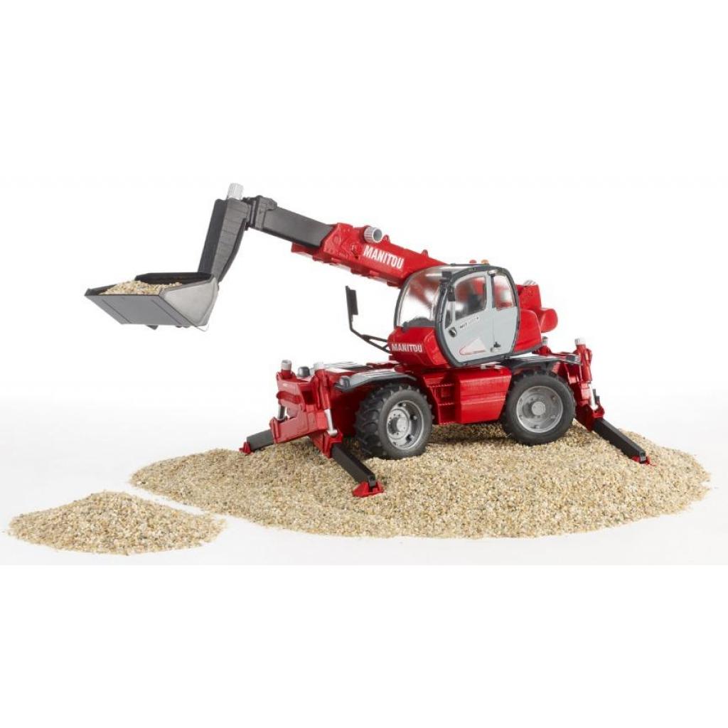 Спецтехніка Bruder Дорожный погрузчик с телескопической стрелой MRT 2150 (02129) - зображення 5