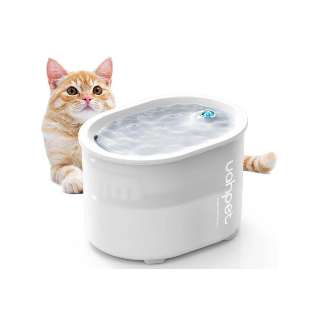 Універсальний посуд для тварин Uahpet Поїлка Glow Wireless Pet Fountain (UYSJ05QD) - изображение 1