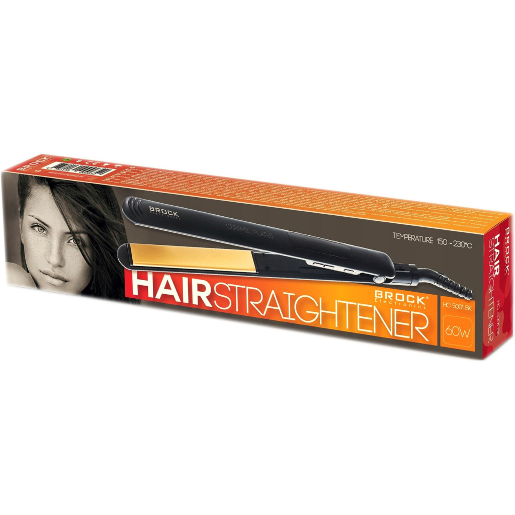 Вирівнювач для волосся Brock HC 5001 BK - зображення 3