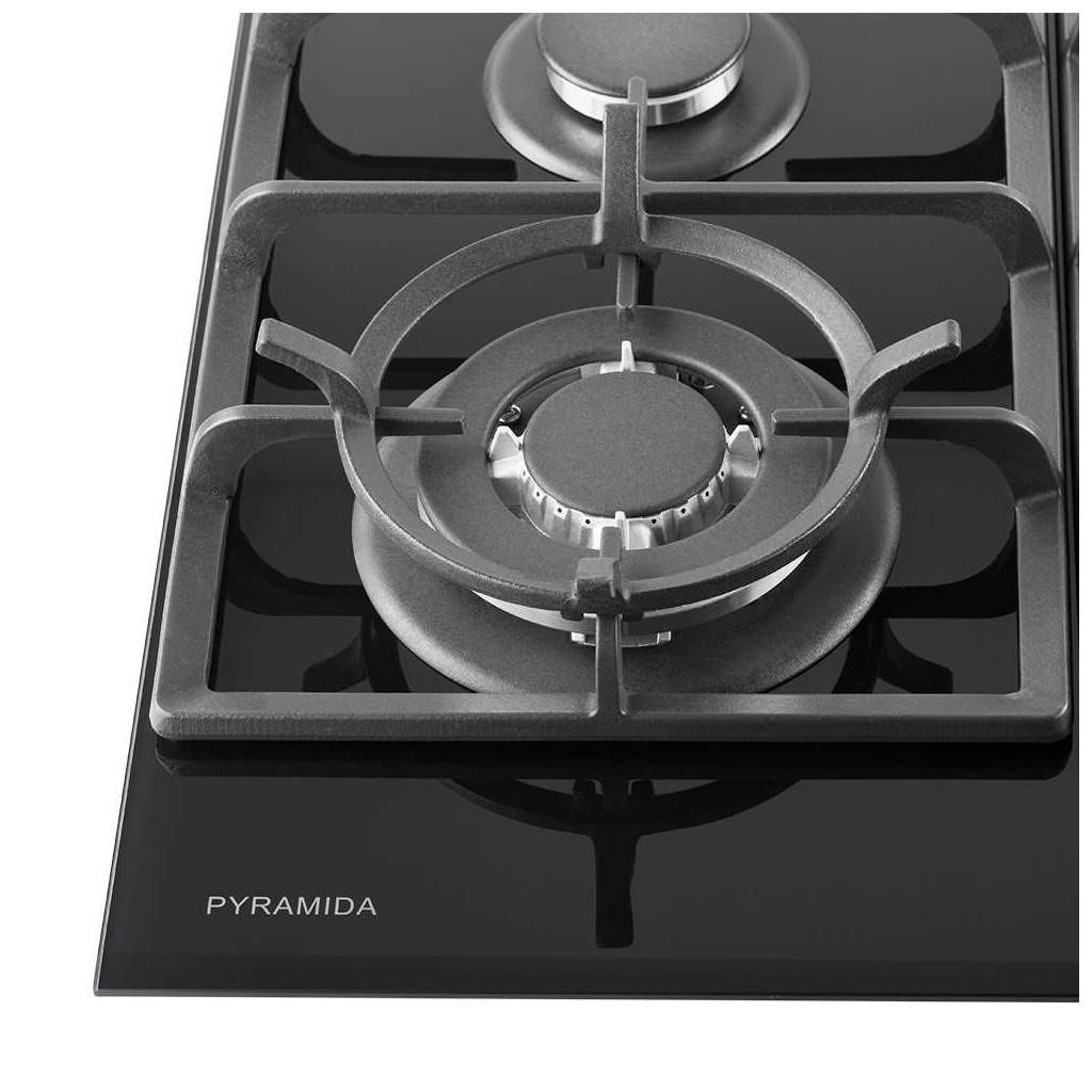 Варочна поверхня Pyramida PFG 647 BLACK LUXE - зображення 2