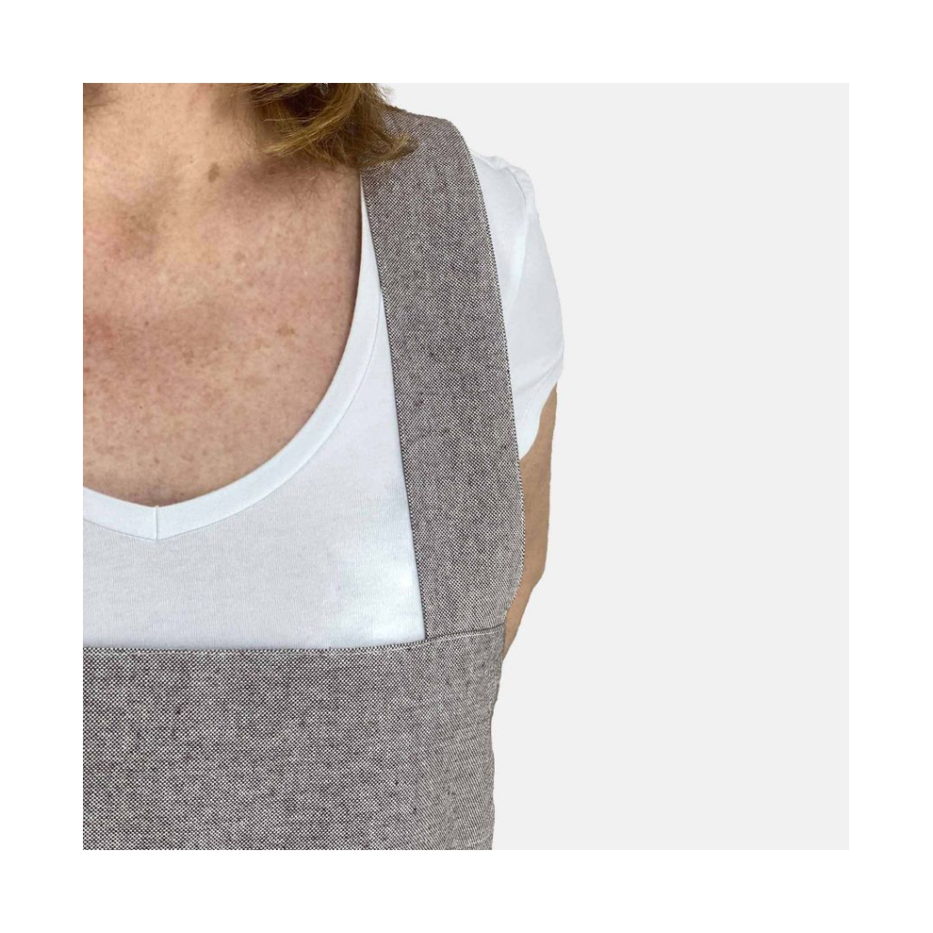 Фартух Прованс у японському стилі Marron довгий (4823093434332) - зображення 4