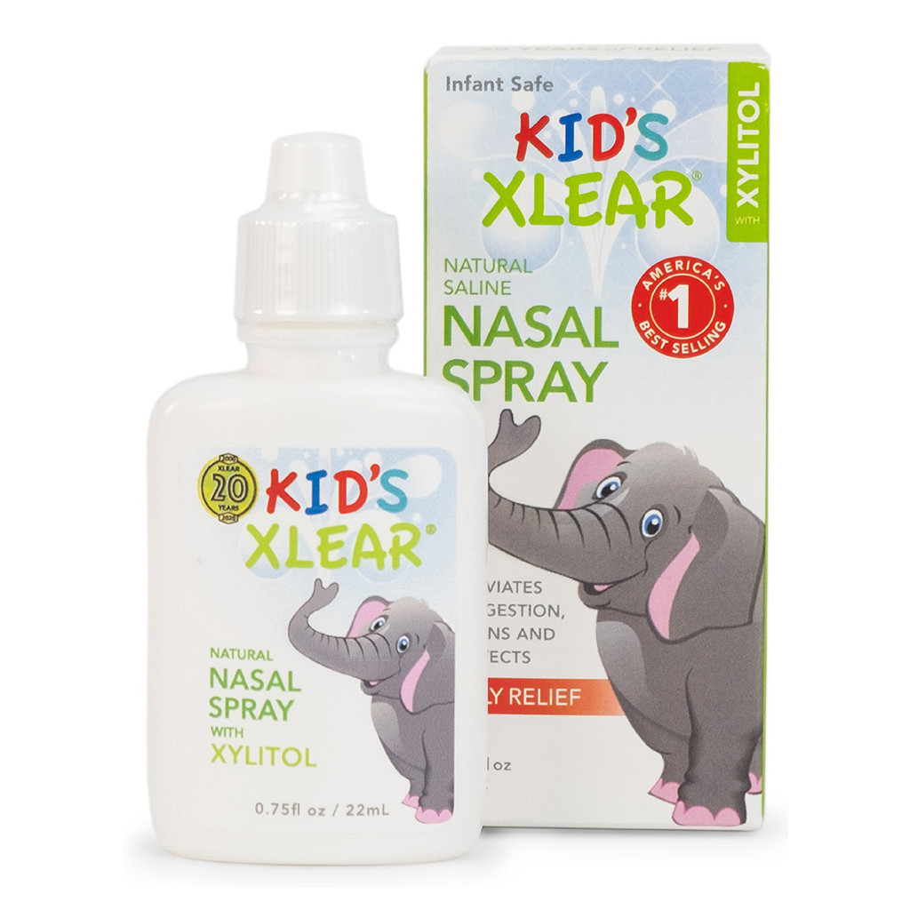 Мінерали Xlear Дитячий натуральний сольовий назальн. спрей з ксилітом 22 мл (700596100039) - зображення 2