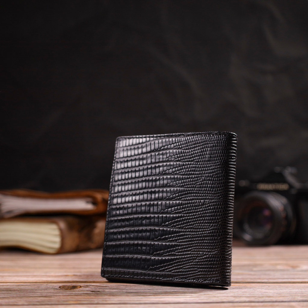 Портмоне Canpellini З натуральної шкіри Чорне (21739) - зображення 8