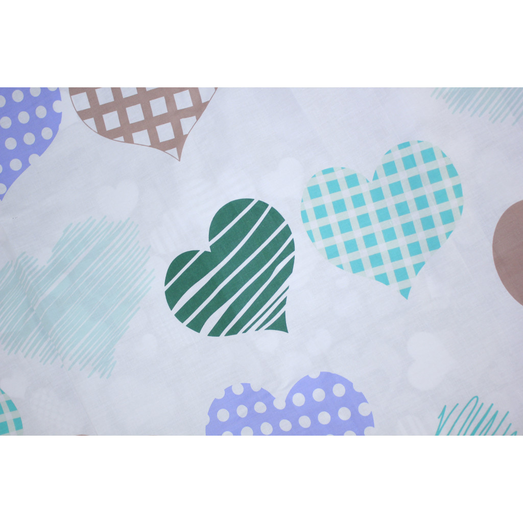 Постільна білизна MirSon Бязь Ranforce Elite 17-0533 Hearts 110х140 (2200004660035) - изображение 5